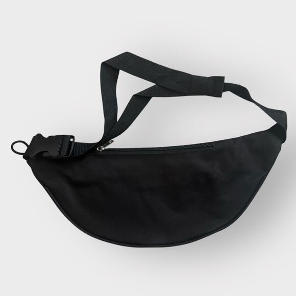 NEW Disney Mickey Mouse Double Pocket Fanny Waist Pack, Black - Picture 2 of 3